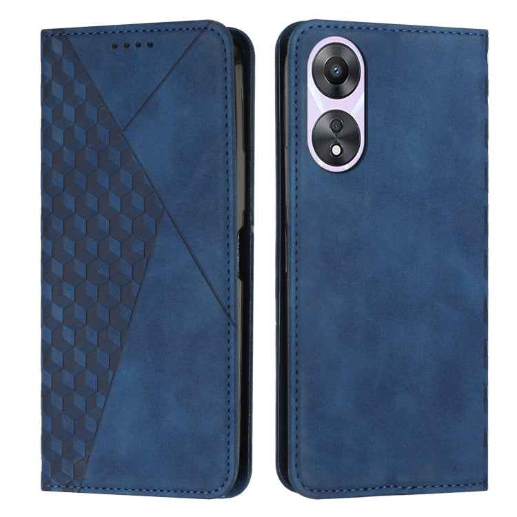 Diamond Splicing Skin Feel Magnetic Leather Phone Case, For OPPO A78 4G, For OPPO Reno10 Pro+, For OPPO A1 5G/A98/F23 5G, For OPPO A58 / A78, For OPPO A1 Pro/Reno8 T 5G Global, For OPPO A79 5G, For OPPO A59