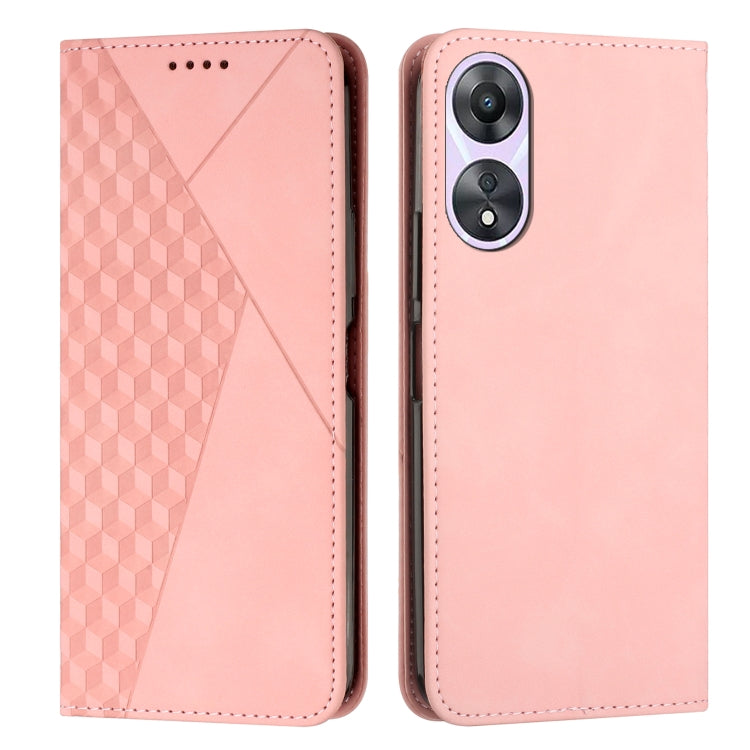 Diamond Splicing Skin Feel Magnetic Leather Phone Case, For OPPO A1 5G/A98/F23 5G, For OPPO A58 / A78, For OPPO A1 Pro/Reno8 T 5G Global, For OPPO A79 5G, For OPPO A59