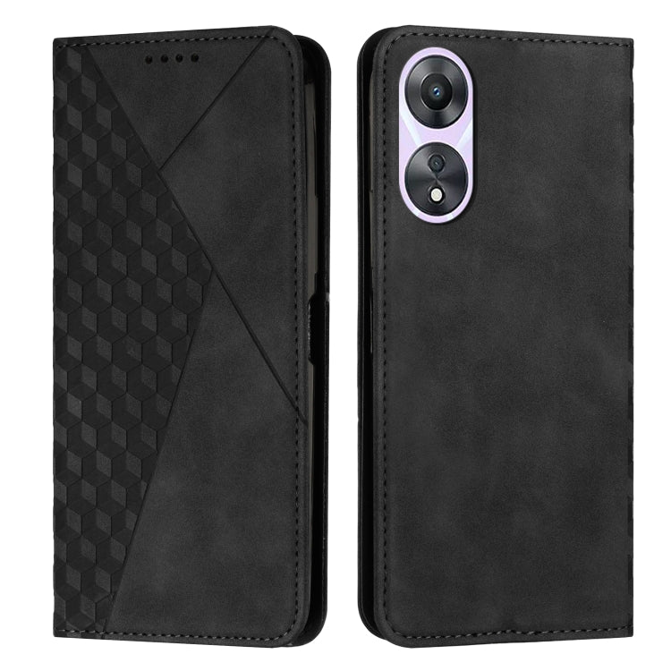 Diamond Splicing Skin Feel Magnetic Leather Phone Case, For OPPO A1 5G/A98/F23 5G, For OPPO A58 / A78, For OPPO A1 Pro/Reno8 T 5G Global, For OPPO A79 5G, For OPPO A59