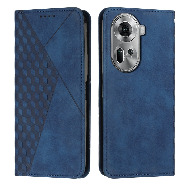 Diamond Splicing Skin Feel Magnetic Leather Phone Case, For OPPO A3 Pro China, For OPPO A3 Pro Global, For OPPO Reno11 5G Global, For OPPO Reno11 Pro Global, For OPPO A38 / A18, For OPPO A58 4G, For OPPO Reno10 5G/Reno10 Pro 5G Global, For OPPO A78 4G ...