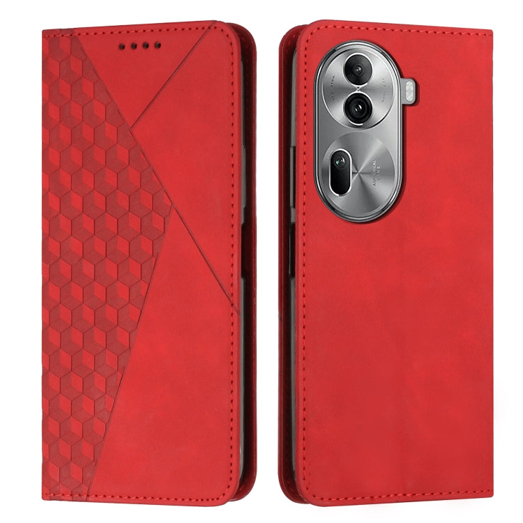 Diamond Splicing Skin Feel Magnetic Leather Phone Case, For OPPO A3 Pro China, For OPPO A3 Pro Global, For OPPO Reno11 5G Global, For OPPO Reno11 Pro Global, For OPPO A38 / A18, For OPPO A58 4G, For OPPO Reno10 5G/Reno10 Pro 5G Global, For OPPO A78 4G ...