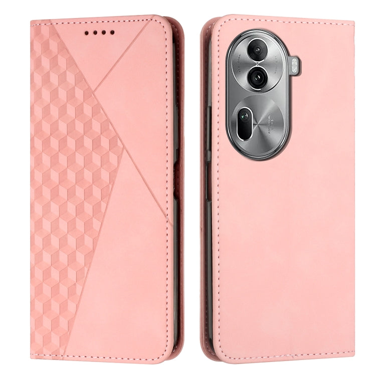 Diamond Splicing Skin Feel Magnetic Leather Phone Case, For OPPO Reno11 5G Global, For OPPO Reno11 Pro Global, For OPPO A38 / A18, For OPPO A58 4G, For OPPO Reno10 5G/Reno10 Pro 5G Global, For OPPO A78 4G, For OPPO Reno10 Pro+, For OPPO A1 5G/A98/F23 5...