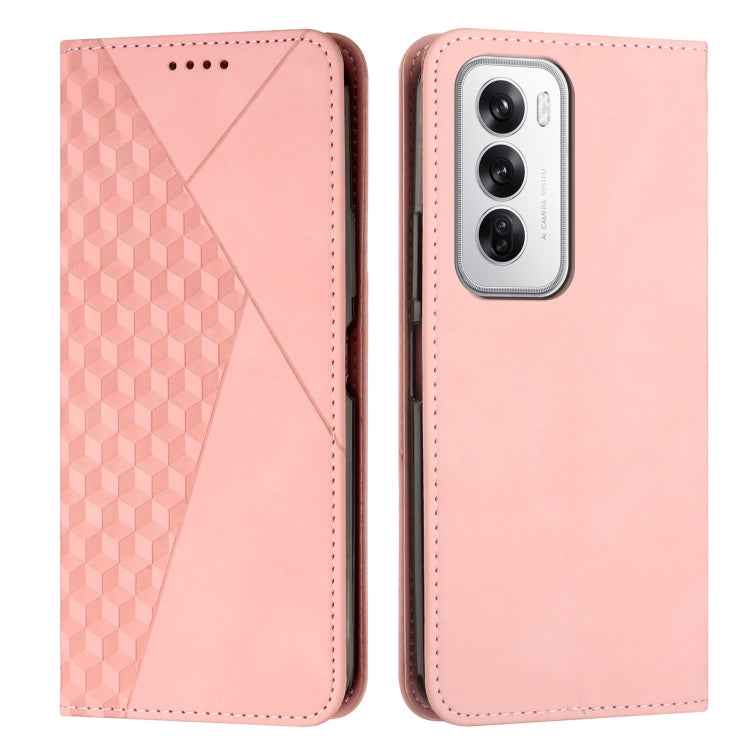 Diamond Splicing Skin Feel Magnetic Leather Phone Case, For OPPO Reno12 Pro Global, For OPPO Reno12 5G Global, For OPPO A3 Pro China, For OPPO A3 Pro Global, For OPPO Reno11 5G Global, For OPPO Reno11 Pro Global, For OPPO A38 / A18, For OPPO A58 4G    ...