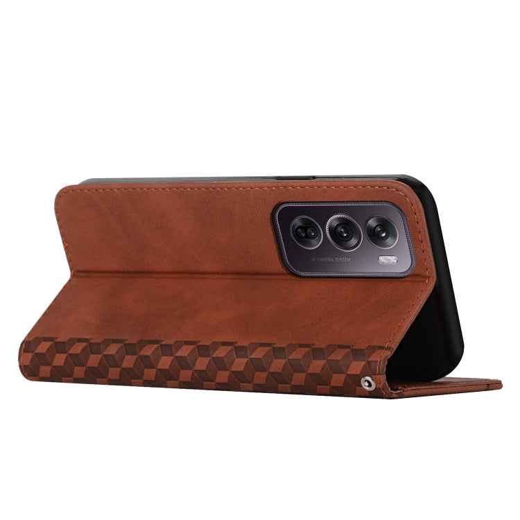 Diamond Splicing Skin Feel Magnetic Leather Phone Case, For OPPO Reno12 Pro Global, For OPPO Reno12 5G Global, For OPPO A3 Pro China, For OPPO A3 Pro Global, For OPPO Reno11 5G Global, For OPPO Reno11 Pro Global, For OPPO A38 / A18, For OPPO A58 4G    ...