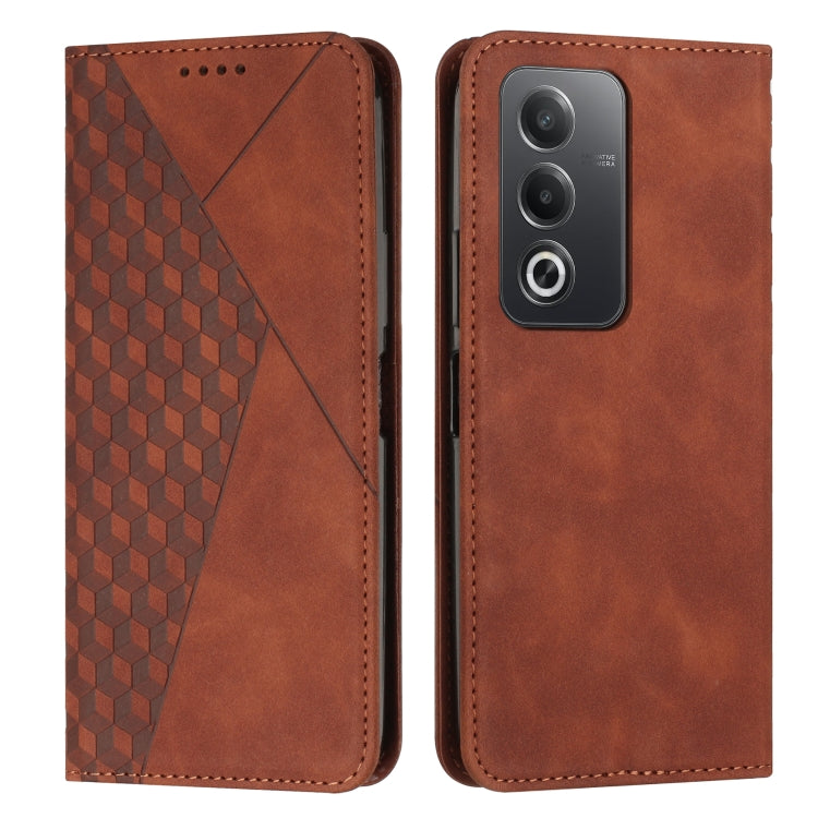 Diamond Splicing Skin Feel Magnetic Leather Phone Case, For OPPO A3 Pro China, For OPPO A3 Pro Global, For OPPO Reno11 5G Global, For OPPO Reno11 Pro Global, For OPPO A38 / A18, For OPPO A58 4G, For OPPO Reno10 5G/Reno10 Pro 5G Global, For OPPO A78 4G ...