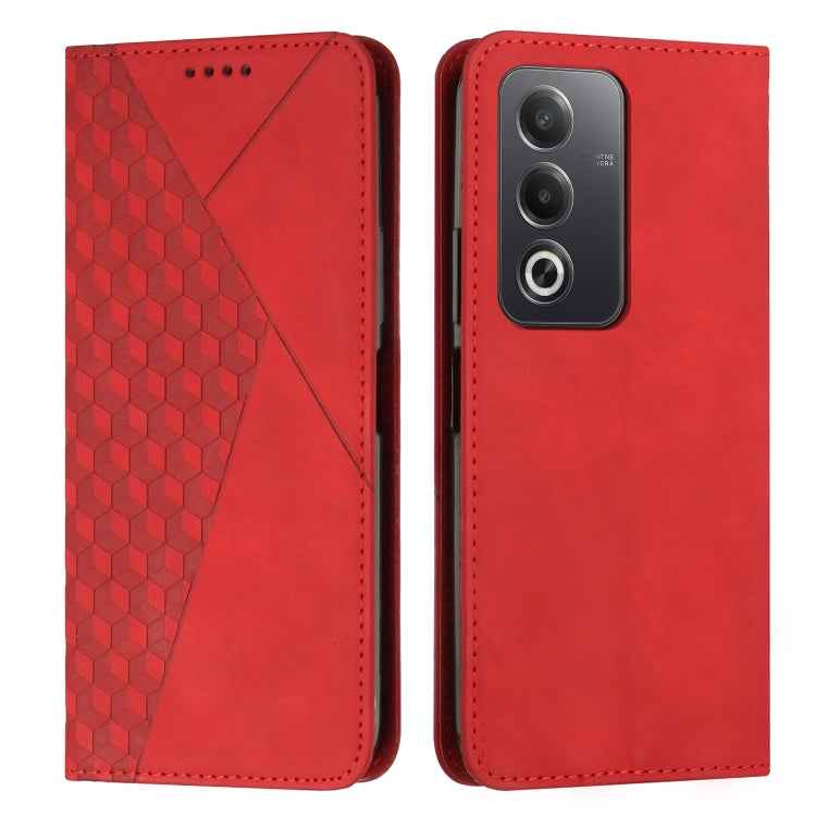 Diamond Splicing Skin Feel Magnetic Leather Phone Case, For OPPO Reno12 Pro Global, For OPPO Reno12 5G Global, For OPPO A3 Pro China, For OPPO A3 Pro Global, For OPPO Reno11 5G Global, For OPPO Reno11 Pro Global, For OPPO A38 / A18, For OPPO A58 4G    ...