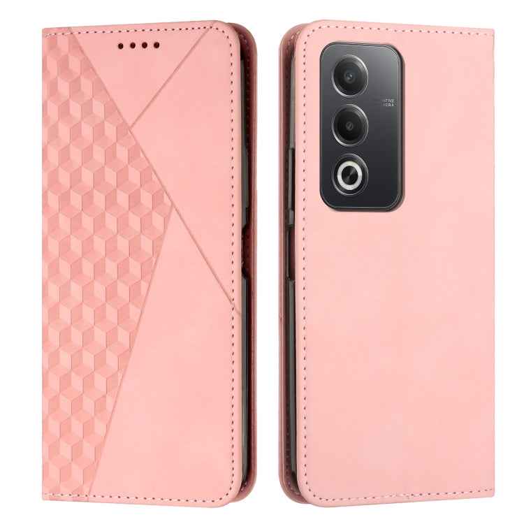Diamond Splicing Skin Feel Magnetic Leather Phone Case, For OPPO Reno12 Pro Global, For OPPO Reno12 5G Global, For OPPO A3 Pro China, For OPPO A3 Pro Global, For OPPO Reno11 5G Global, For OPPO Reno11 Pro Global, For OPPO A38 / A18, For OPPO A58 4G    ...