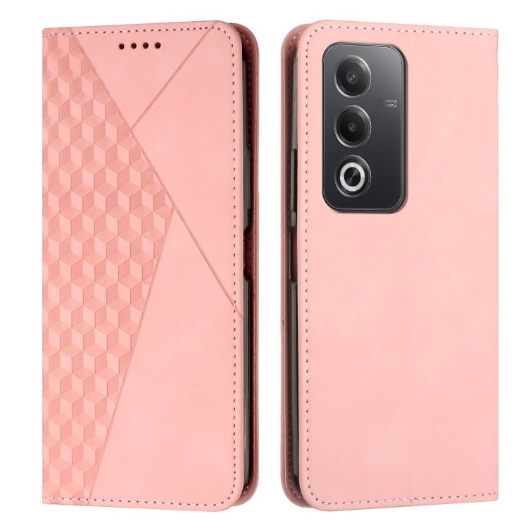 Diamond Splicing Skin Feel Magnetic Leather Phone Case, For OPPO A3 Pro China, For OPPO A3 Pro Global, For OPPO Reno11 5G Global, For OPPO Reno11 Pro Global, For OPPO A38 / A18, For OPPO A58 4G, For OPPO Reno10 5G/Reno10 Pro 5G Global, For OPPO A78 4G ...