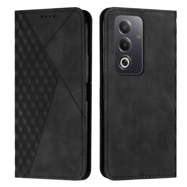 Diamond Splicing Skin Feel Magnetic Leather Phone Case, For OPPO Reno12 Pro Global, For OPPO Reno12 5G Global, For OPPO A3 Pro China, For OPPO A3 Pro Global, For OPPO Reno11 5G Global, For OPPO Reno11 Pro Global, For OPPO A38 / A18, For OPPO A58 4G    ...