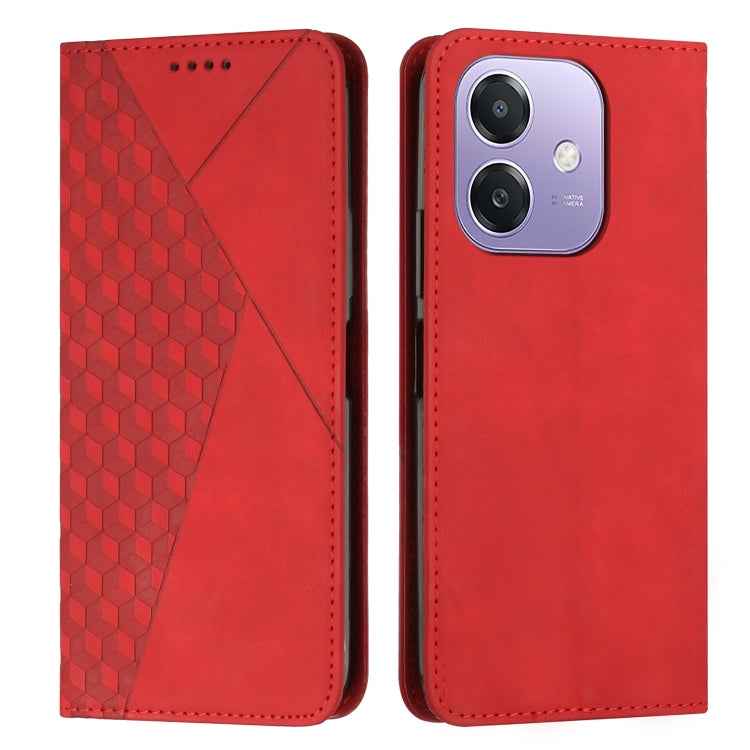Diamond Splicing Skin Feel Magnetic Leather Phone Case, For OPPO F31 5G / A6 Pro Global 5G, For OPPO Reno14 Global / Reno14 F 5G, For OPPO A5x 5G Global, For OPPO Reno14 Pro Global, For OPPO A5 Pro 5G Global, For OPPO Reno13 Pro Global                 ...