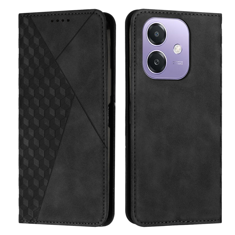 Diamond Splicing Skin Feel Magnetic Leather Phone Case, For OPPO F31 5G / A6 Pro Global 5G, For OPPO Reno14 Global / Reno14 F 5G, For OPPO A5x 5G Global, For OPPO Reno14 Pro Global, For OPPO A5 Pro 5G Global, For OPPO Reno13 Pro Global                 ...
