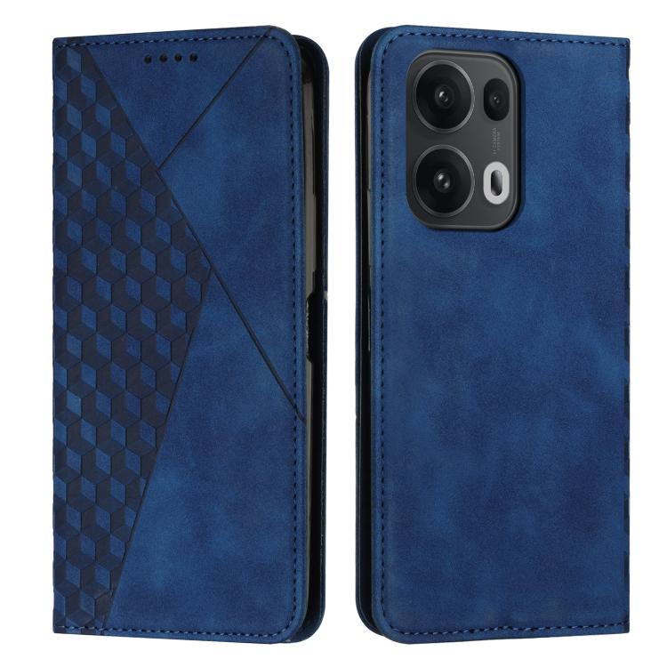 Diamond Splicing Skin Feel Magnetic Leather Phone Case, For OPPO A5x 5G Global, For OPPO Reno14 Pro Global, For OPPO A5 Pro 5G Global, For OPPO Reno13 Pro Global, For OPPO Reno13 5G Global, For OPPO Reno13 F 5G / 4G, For OPPO A3x                       ...