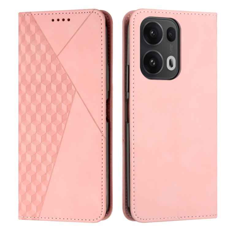Diamond Splicing Skin Feel Magnetic Leather Phone Case, For OPPO F31 5G / A6 Pro Global 5G, For OPPO Reno14 Global / Reno14 F 5G, For OPPO A5x 5G Global, For OPPO Reno14 Pro Global, For OPPO A5 Pro 5G Global, For OPPO Reno13 Pro Global                 ...
