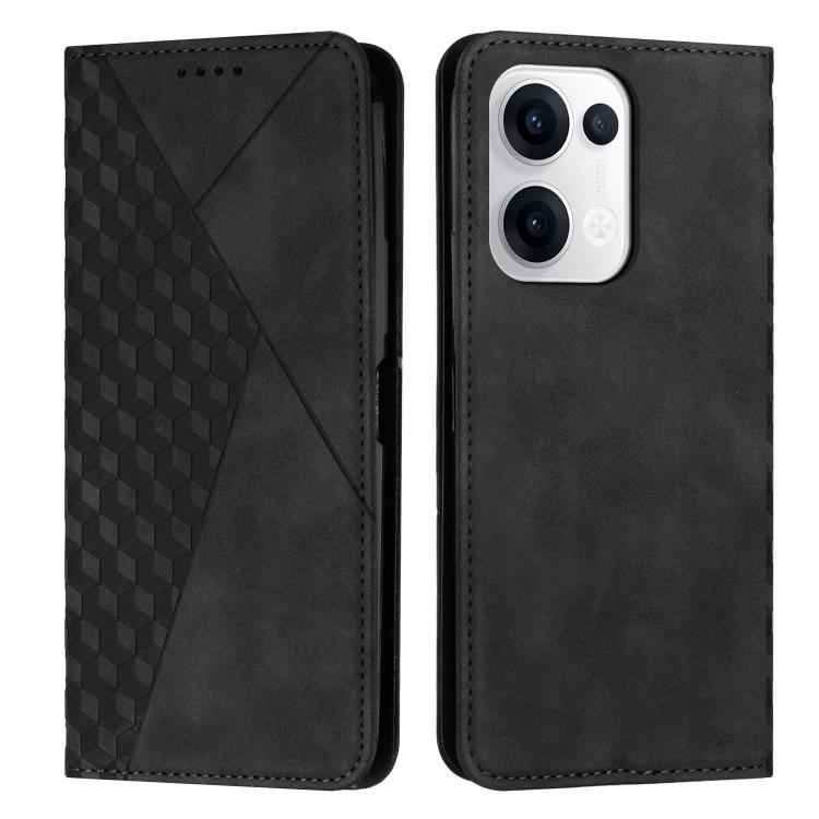 Diamond Splicing Skin Feel Magnetic Leather Phone Case, For OPPO F31 5G / A6 Pro Global 5G, For OPPO Reno14 Global / Reno14 F 5G, For OPPO A5x 5G Global, For OPPO Reno14 Pro Global, For OPPO A5 Pro 5G Global, For OPPO Reno13 Pro Global                 ...