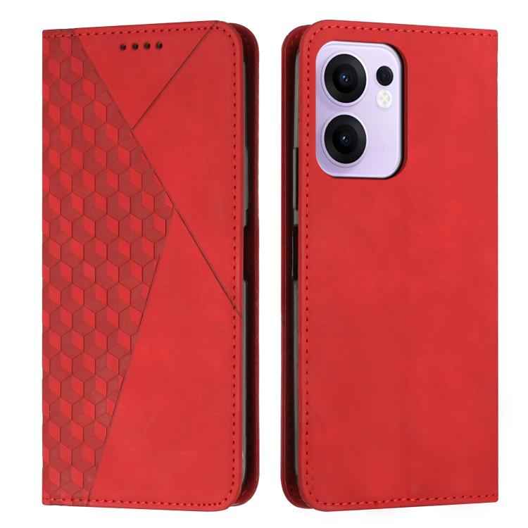 Diamond Splicing Skin Feel Magnetic Leather Phone Case, For OPPO F31 5G / A6 Pro Global 5G, For OPPO Reno14 Global / Reno14 F 5G, For OPPO A5x 5G Global, For OPPO Reno14 Pro Global, For OPPO A5 Pro 5G Global, For OPPO Reno13 Pro Global                 ...