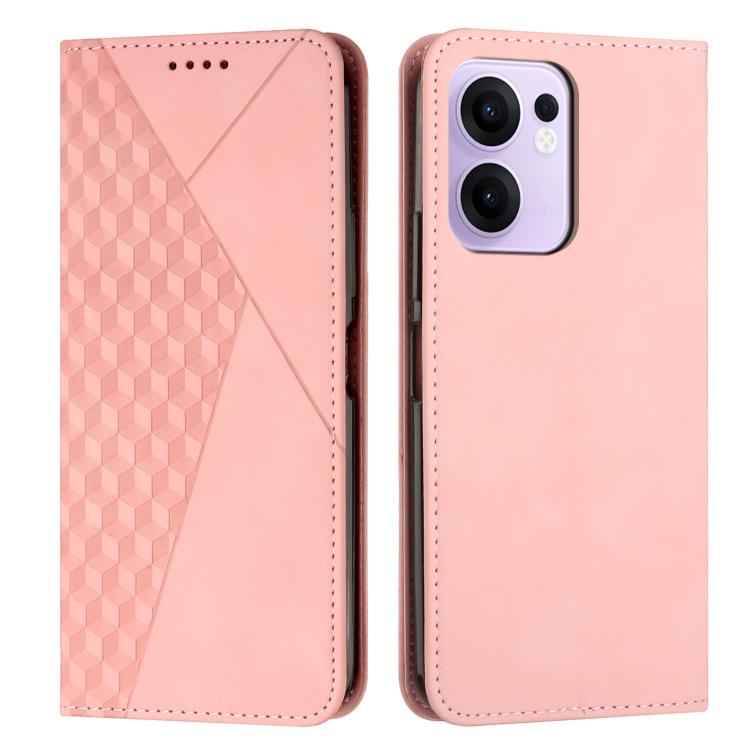 Diamond Splicing Skin Feel Magnetic Leather Phone Case, For OPPO F31 5G / A6 Pro Global 5G, For OPPO Reno14 Global / Reno14 F 5G, For OPPO A5x 5G Global, For OPPO Reno14 Pro Global, For OPPO A5 Pro 5G Global, For OPPO Reno13 Pro Global                 ...