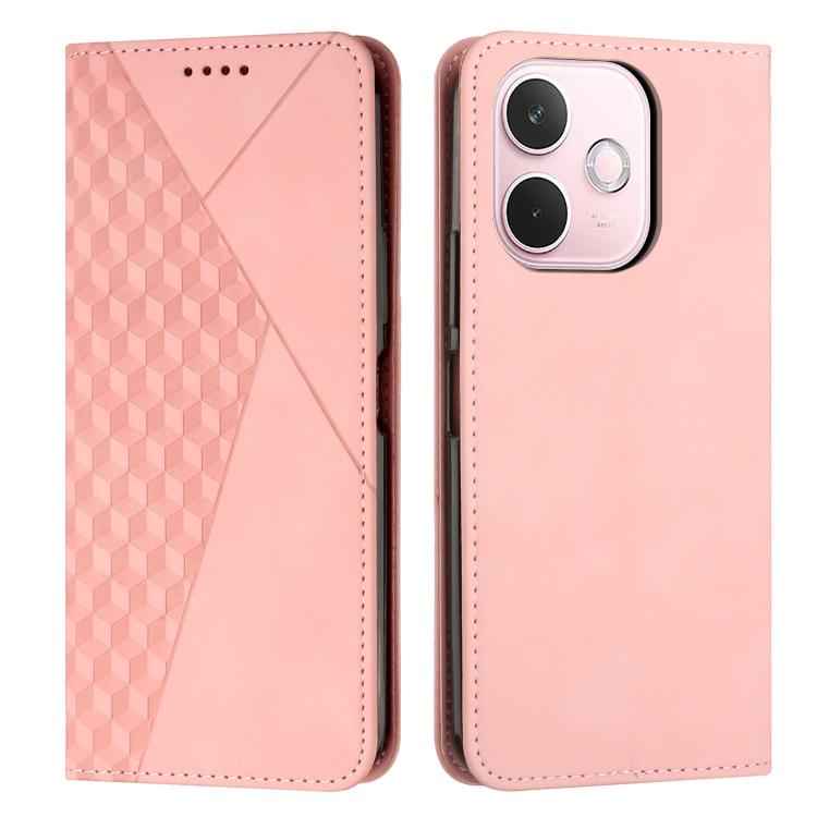 Diamond Splicing Skin Feel Magnetic Leather Phone Case, For OPPO F31 5G / A6 Pro Global 5G, For OPPO Reno14 Global / Reno14 F 5G, For OPPO A5x 5G Global, For OPPO Reno14 Pro Global, For OPPO A5 Pro 5G Global, For OPPO Reno13 Pro Global                 ...