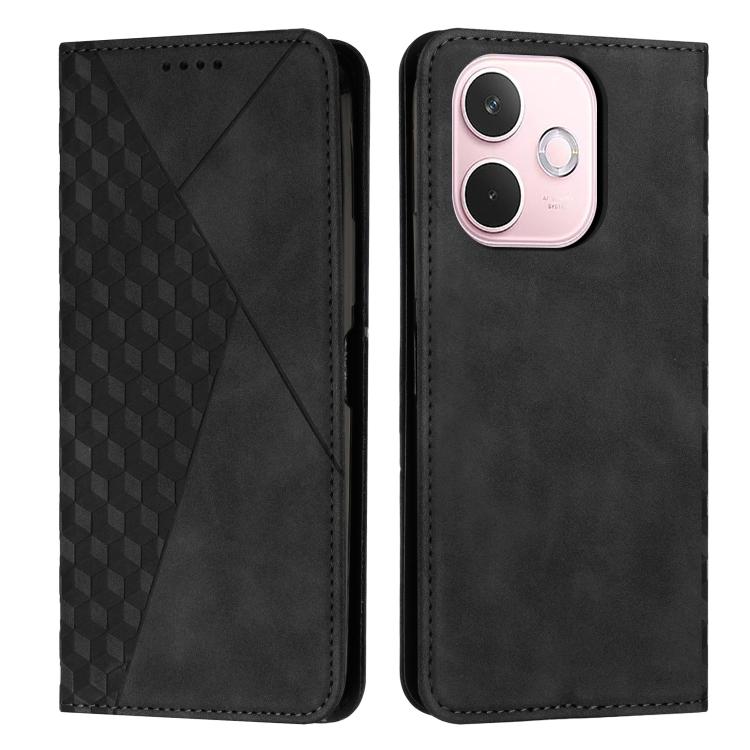 Diamond Splicing Skin Feel Magnetic Leather Phone Case, For OPPO A5x 5G Global, For OPPO Reno14 Pro Global, For OPPO A5 Pro 5G Global, For OPPO Reno13 Pro Global, For OPPO Reno13 5G Global, For OPPO Reno13 F 5G / 4G, For OPPO A3x                       ...