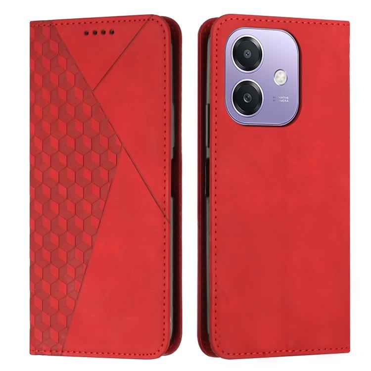 Diamond Splicing Skin Feel Magnetic Leather Phone Case, For OPPO F31 5G / A6 Pro Global 5G, For OPPO Reno14 Global / Reno14 F 5G, For OPPO A5x 5G Global, For OPPO Reno14 Pro Global, For OPPO A5 Pro 5G Global, For OPPO Reno13 Pro Global                 ...