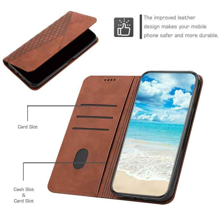 Diamond Splicing Skin Feel Magnetic Leather Phone Case, For OPPO F31 5G / A6 Pro Global 5G, For OPPO Reno14 Global / Reno14 F 5G, For OPPO A5x 5G Global, For OPPO Reno14 Pro Global, For OPPO A5 Pro 5G Global, For OPPO Reno13 Pro Global                 ...
