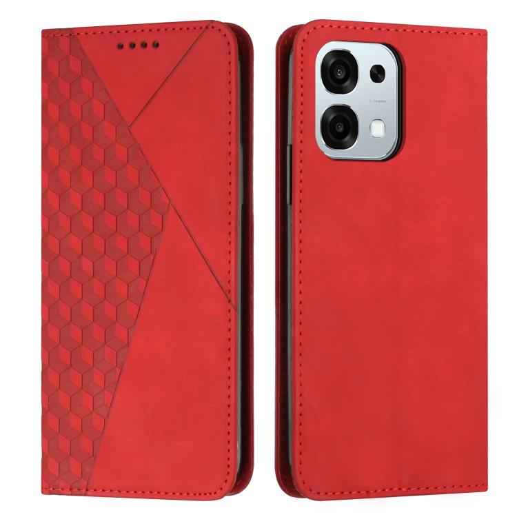 Diamond Splicing Skin Feel Magnetic Leather Phone Case, For OPPO F31 5G / A6 Pro Global 5G, For OPPO Reno14 Global / Reno14 F 5G, For OPPO A5x 5G Global, For OPPO Reno14 Pro Global, For OPPO A5 Pro 5G Global, For OPPO Reno13 Pro Global                 ...