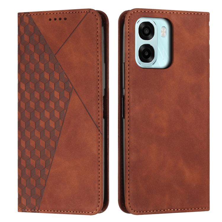 Diamond Splicing Skin Feel Magnetic Leather Phone Case, For OPPO Reno15 F 5G Global, For OPPO Reno15 Pro Max 5G Global, For OPPO A6x 5G / A6 6G, For OPPO Reno15 Pro 5G Global, For OPPO Reno15 5G Global, For OPPO F31 5G / A6 Pro Global 5G               ...