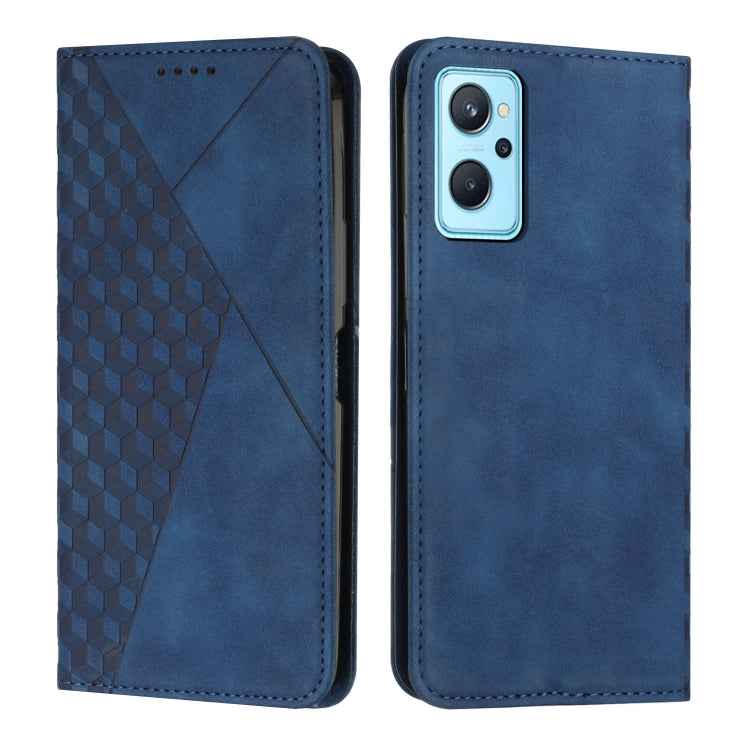 Diamond Splicing Skin Feel Magnetic Leather Phone Case, For Realme 11 Pro/11 Pro+, For Realme C65 4G, For Realme 9i 5G/V20 5G/V30t/V30, For Realme C55