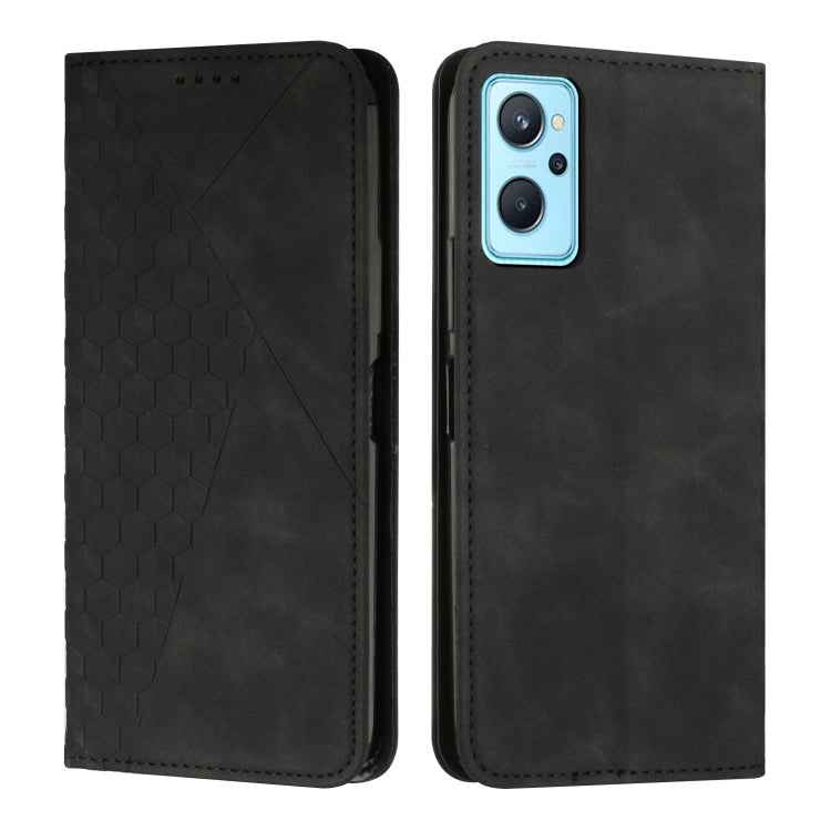 Diamond Splicing Skin Feel Magnetic Leather Phone Case, For Realme 11 Pro/11 Pro+, For Realme C65 4G, For Realme 9i 5G/V20 5G/V30t/V30, For Realme C55