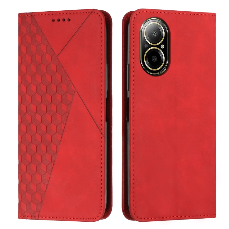 Diamond Splicing Skin Feel Magnetic Leather Phone Case, For Realme 12, For Realme 12+, For Realme 12 Pro+, For Realme C67 4G Global, For Realme 11 4G Global, For Realme 11 5G Global/11x, For Realme C53/Narzo N53, For Realme 11, For Realme 11 Pro/11 Pro+
