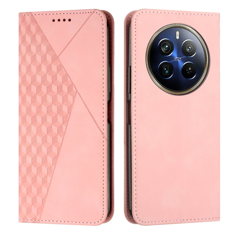 Diamond Splicing Skin Feel Magnetic Leather Phone Case, For Realme 12, For Realme 12+, For Realme 12 Pro+, For Realme C67 4G Global, For Realme 11 4G Global, For Realme 11 5G Global/11x, For Realme C53/Narzo N53, For Realme 11, For Realme 11 Pro/11 Pro+