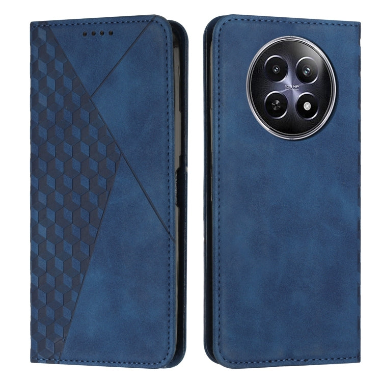 Diamond Splicing Skin Feel Magnetic Leather Phone Case, For Realme 12, For Realme 12+, For Realme 12 Pro+, For Realme C67 4G Global, For Realme 11 4G Global, For Realme 11 5G Global/11x, For Realme C53/Narzo N53, For Realme 11, For Realme 11 Pro/11 Pro+