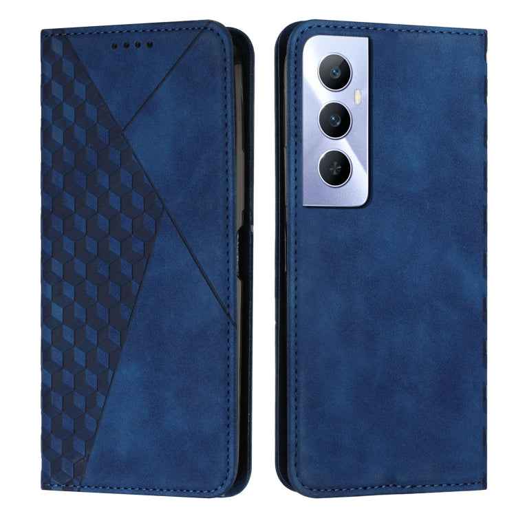 Diamond Splicing Skin Feel Magnetic Leather Phone Case, For Realme 11 Pro/11 Pro+, For Realme C65 4G, For Realme 9i 5G/V20 5G/V30t/V30, For Realme C55