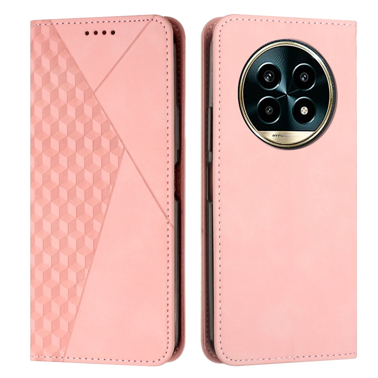 Diamond Splicing Skin Feel Magnetic Leather Phone Case, For Realme 15T 5G, For Realme Narzo 80 Lite 4G, For Realme 15 / 15 Pro, For Realme C71 4G, For Realme 14 / P3 5G / 14T 5G, For Realme 14 Pro+, For Realme 14 Pro, For Realme C75 / V60 Pro          ...