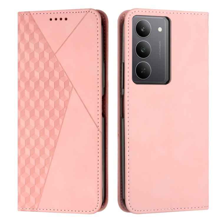 Diamond Splicing Skin Feel Magnetic Leather Phone Case, For Realme 15T 5G, For Realme Narzo 80 Lite 4G, For Realme 15 / 15 Pro, For Realme C71 4G, For Realme 14 / P3 5G / 14T 5G, For Realme 14 Pro+, For Realme 14 Pro, For Realme C75 / V60 Pro          ...