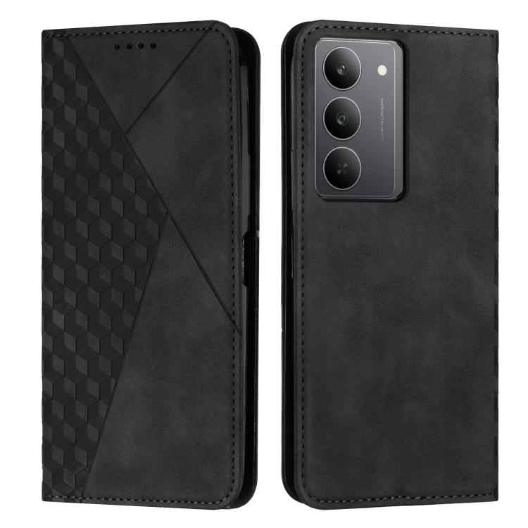 Diamond Splicing Skin Feel Magnetic Leather Phone Case, For Realme 15T 5G, For Realme Narzo 80 Lite 4G, For Realme 15 / 15 Pro, For Realme C71 4G, For Realme 14 / P3 5G / 14T 5G, For Realme 14 Pro+, For Realme 14 Pro, For Realme C75 / V60 Pro          ...