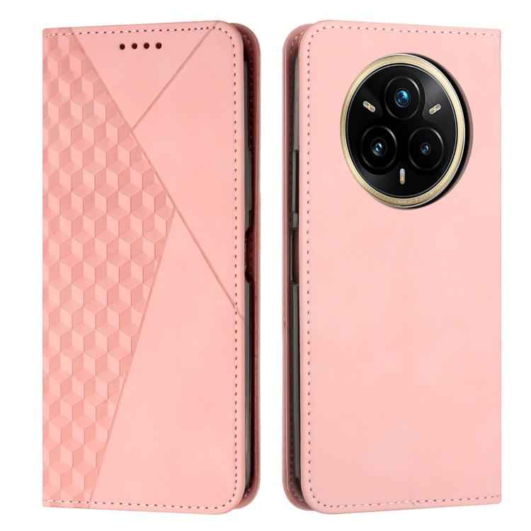 Diamond Splicing Skin Feel Magnetic Leather Phone Case, For Realme 15T 5G, For Realme Narzo 80 Lite 4G, For Realme 15 / 15 Pro, For Realme C71 4G, For Realme 14 / P3 5G / 14T 5G, For Realme 14 Pro+, For Realme 14 Pro, For Realme C75 / V60 Pro          ...