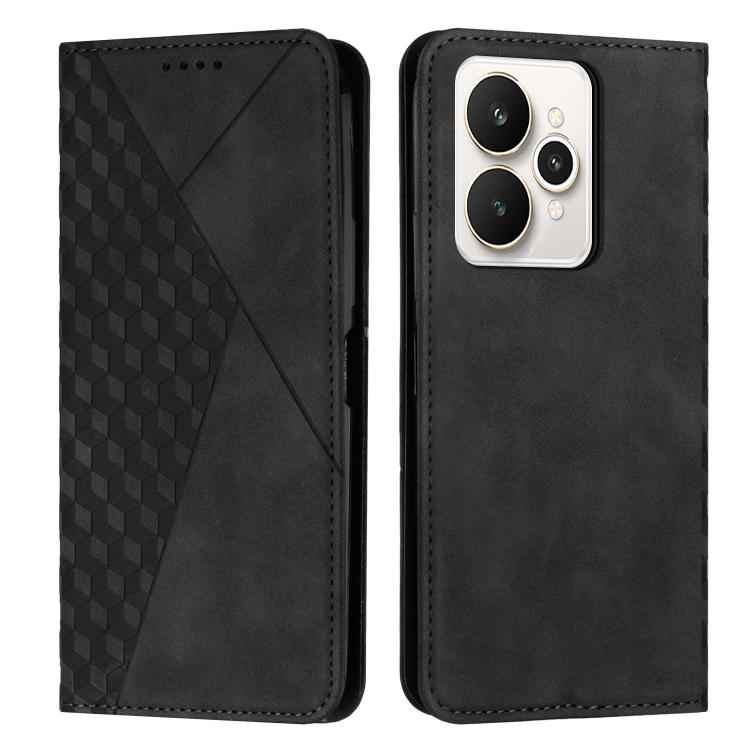Diamond Splicing Skin Feel Magnetic Leather Phone Case, For Realme 15T 5G, For Realme Narzo 80 Lite 4G, For Realme 15 / 15 Pro, For Realme C71 4G, For Realme 14 / P3 5G / 14T 5G, For Realme 14 Pro+, For Realme 14 Pro, For Realme C75 / V60 Pro          ...