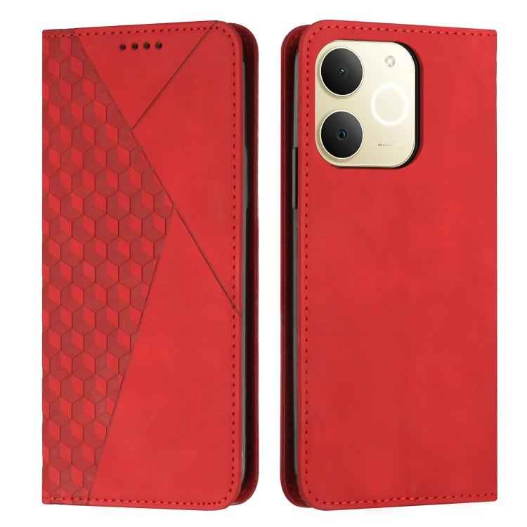 Diamond Splicing Skin Feel Magnetic Leather Phone Case, For Realme 15T 5G, For Realme Narzo 80 Lite 4G, For Realme 15 / 15 Pro, For Realme C71 4G, For Realme 14 / P3 5G / 14T 5G, For Realme 14 Pro+, For Realme 14 Pro, For Realme C75 / V60 Pro          ...