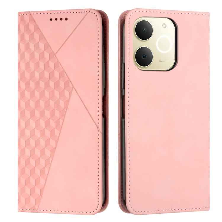 Diamond Splicing Skin Feel Magnetic Leather Phone Case, For Realme 15T 5G, For Realme Narzo 80 Lite 4G, For Realme 15 / 15 Pro, For Realme C71 4G, For Realme 14 / P3 5G / 14T 5G, For Realme 14 Pro+, For Realme 14 Pro, For Realme C75 / V60 Pro          ...