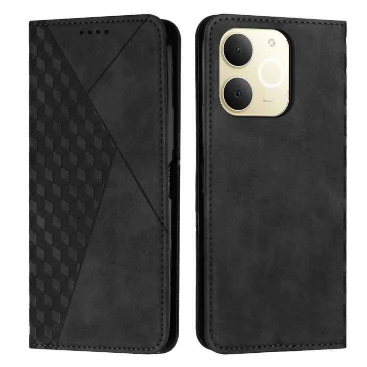 Diamond Splicing Skin Feel Magnetic Leather Phone Case, For Realme 15T 5G, For Realme Narzo 80 Lite 4G, For Realme 15 / 15 Pro, For Realme C71 4G, For Realme 14 / P3 5G / 14T 5G, For Realme 14 Pro+, For Realme 14 Pro, For Realme C75 / V60 Pro          ...