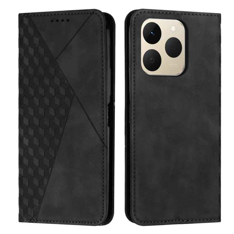 Diamond Splicing Skin Feel Magnetic Leather Phone Case, For Realme 15T 5G, For Realme Narzo 80 Lite 4G, For Realme 15 / 15 Pro, For Realme C71 4G, For Realme 14 / P3 5G / 14T 5G, For Realme 14 Pro+, For Realme 14 Pro, For Realme C75 / V60 Pro          ...