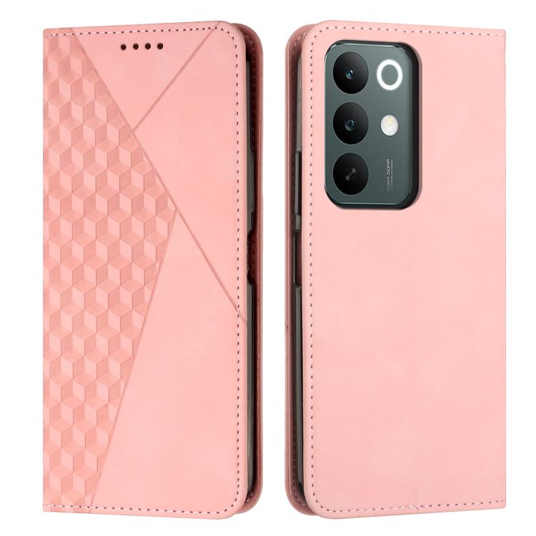 Diamond Splicing Skin Feel Magnetic Leather Phone Case, For Realme C100 / C100i / C100x 4G, For Realme P4 Power 5G, For Realme 16 5G, For Realme 16 Pro+ 5G, For Realme 16 Pro 5G, For Realme C85 5G / 15x 5G India, For Realme C85 Pro 4G, For Realme 15T 5...