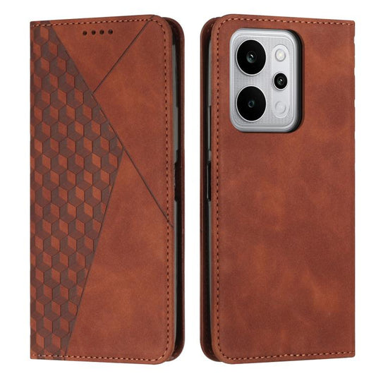 Diamond Splicing Skin Feel Magnetic Leather Phone Case, For Realme P4 Power 5G, For Realme 16 5G, For Realme 16 Pro+ 5G, For Realme 16 Pro 5G, For Realme C85 5G / 15x 5G India, For Realme C85 Pro 4G, For Realme 15T 5G, For Realme Narzo 80 Lite 4G      ...
