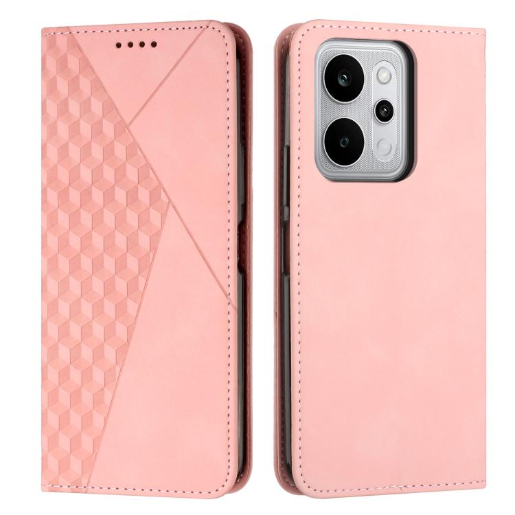 Diamond Splicing Skin Feel Magnetic Leather Phone Case, For Realme 16T 5G, For Realme C100 / C100i / C100x 4G, For Realme P4 Power 5G, For Realme 16 5G, For Realme 16 Pro+ 5G, For Realme 16 Pro 5G, For Realme C85 5G / 15x 5G India, For Realme C85 Pro 4...