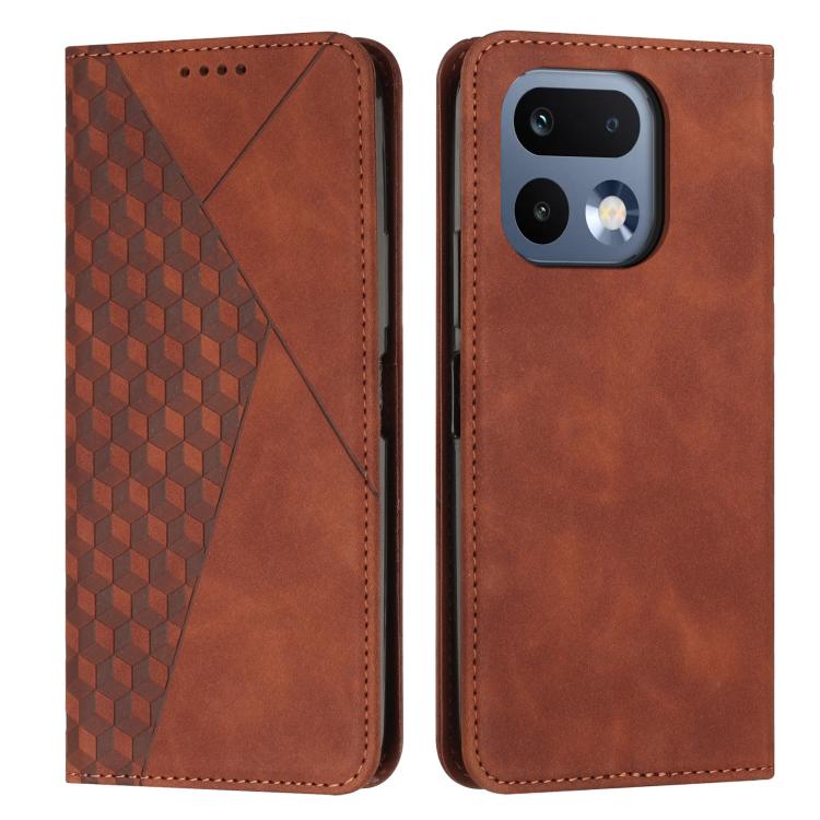 Diamond Splicing Skin Feel Magnetic Leather Phone Case, For Realme C100 / C100i / C100x 4G, For Realme P4 Power 5G, For Realme 16 5G, For Realme 16 Pro+ 5G, For Realme 16 Pro 5G, For Realme C85 5G / 15x 5G India, For Realme C85 Pro 4G, For Realme 15T 5...