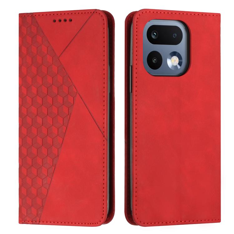 Diamond Splicing Skin Feel Magnetic Leather Phone Case, For Realme C100 / C100i / C100x 4G, For Realme P4 Power 5G, For Realme 16 5G, For Realme 16 Pro+ 5G, For Realme 16 Pro 5G, For Realme C85 5G / 15x 5G India, For Realme C85 Pro 4G, For Realme 15T 5...