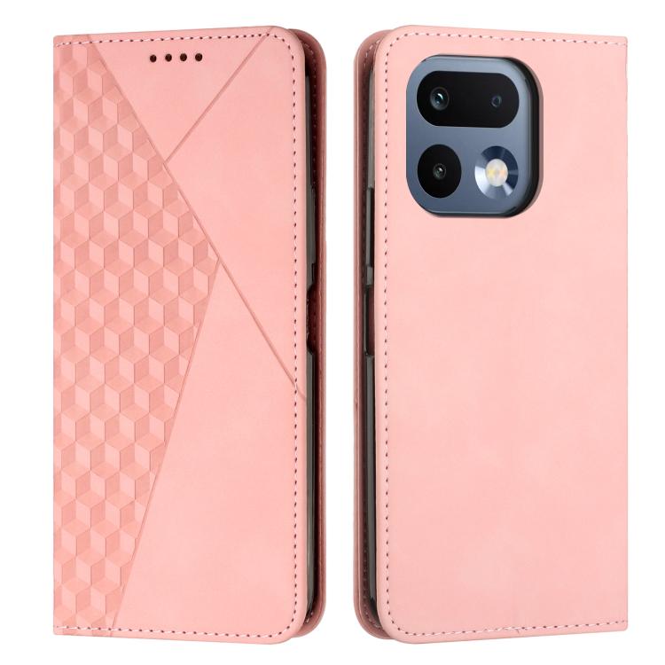 Diamond Splicing Skin Feel Magnetic Leather Phone Case, For Realme C100 / C100i / C100x 4G, For Realme P4 Power 5G, For Realme 16 5G, For Realme 16 Pro+ 5G, For Realme 16 Pro 5G, For Realme C85 5G / 15x 5G India, For Realme C85 Pro 4G, For Realme 15T 5...