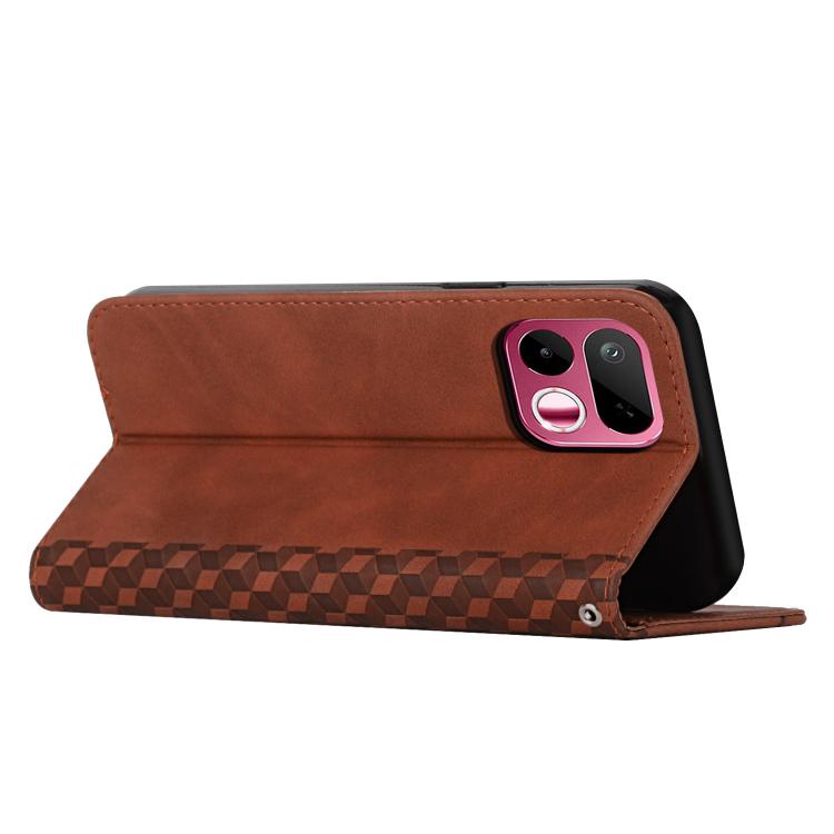 Diamond Splicing Skin Feel Magnetic Leather Phone Case, For Realme 16T 5G, For Realme C100 / C100i / C100x 4G, For Realme P4 Power 5G, For Realme 16 5G, For Realme 16 Pro+ 5G, For Realme 16 Pro 5G, For Realme C85 5G / 15x 5G India, For Realme C85 Pro 4...