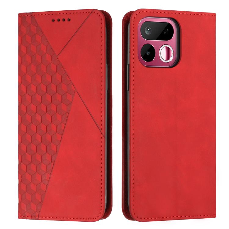 Diamond Splicing Skin Feel Magnetic Leather Phone Case, For Realme 16T 5G, For Realme C100 / C100i / C100x 4G, For Realme P4 Power 5G, For Realme 16 5G, For Realme 16 Pro+ 5G, For Realme 16 Pro 5G, For Realme C85 5G / 15x 5G India, For Realme C85 Pro 4...
