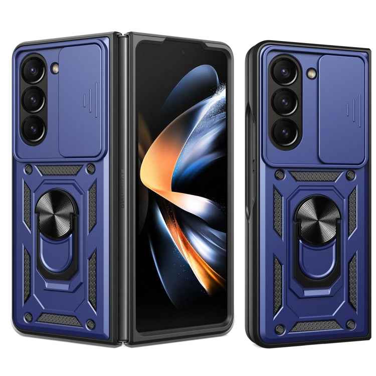 Sliding Camera Cover Design TPU+PC Phone Case, For Samsung Galaxy Z Fold7, For Samsung Galaxy Z Fold6, For Samsung Galaxy Z Fold5